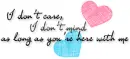 With me 