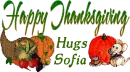 Happy Thanksgiving - Hugs - Sofia
