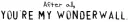 wonderwall