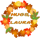Autumn Wreath - Hugs - Laura