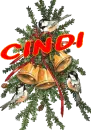 Christmas Garland with Bells - Cindi