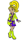 Polly Pocket - Green/Purple