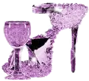 Glass shoe glass