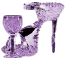 Glass shoe glass