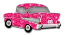 pink car