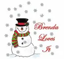 snowman Brenda loves it