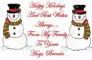 Happy Holidays Brenda