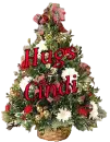Christmas Tree with Bows - Hugs - Cindi