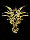 gold faced dragon