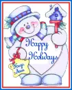 Happy Holidays Hugs, Ann