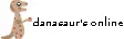 .Dinasaur with text