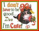 Dee ~ I Don't Have To Be Good I'm Cute!