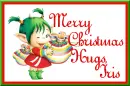 Merry Christmas Hugs, Iris