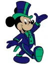 Mickey Mouse - blue/Green