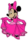 Minnie Mouse Dress In Pink
