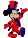 Mickey Mouse - Blue/Red
