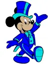 Mickey Mouse in  Blue