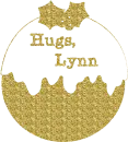 Christmas Ornament - Hugs - Lynn