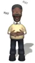 african american man laughing