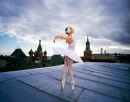 Ballerina on the roof
