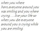 Crying - smiling