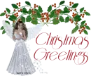 CHRISTMAS GREETINGS/LADY