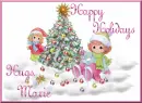 Happy Holidays Hugs, Marie