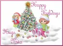 Happy Holidays Hugs, Nita