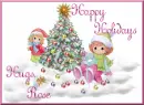 Happy Holidays Hugs, Rose