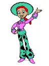 Toy Story Jesse - Green/Pink