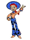 Toy Story Jesse - Blue/Orange