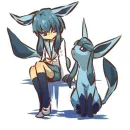 Pokemon - Glaceon girl