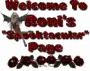 Welcome To Roni's Spooktacular Page