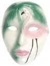 ceramic flamingo mask