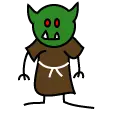 goblin in a robe avatar