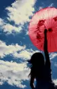 girl umbrella