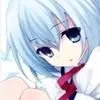 Blue anime girl