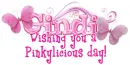 Cindi ... pinkylicios day!