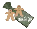 NAME MARILYN/GINGERBREAD MEN