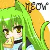 cc eating pizza