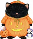 Cute Trick or Treat Kitty & Mouse