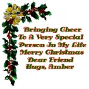 Bringing Cheer Amber