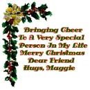 Bringing Cheer Maggie