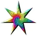 rainbow star