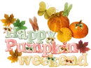 Pumpkin Weekend !
