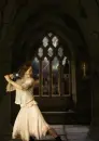 on her guard