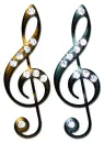 Treble clef.