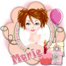 Happy Birthday,Marie
