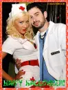 Christina Aguilera Halloween Graphic