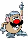 Mr. Potato Head In Blue